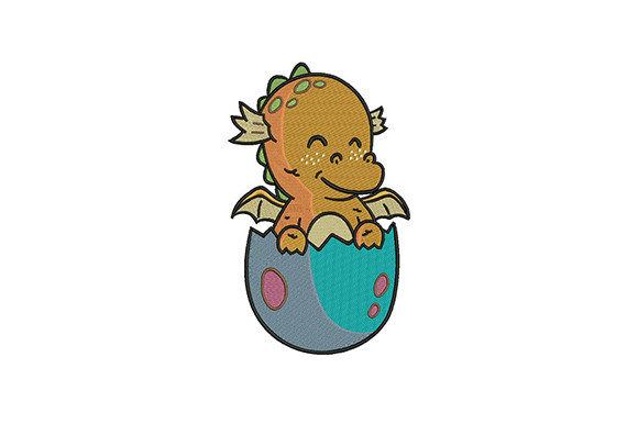 Baby Dragon: A Playful Brand Asset for Small Business Merch