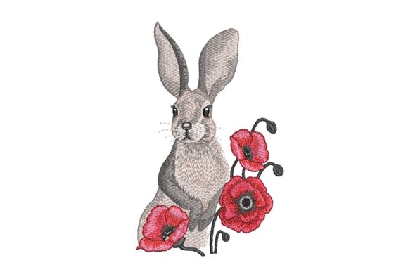 Bunny and Poppies Embroidery Design: Real-World Review