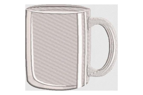Coffee Mug Template: A Cozy Holiday Embroidery Staple