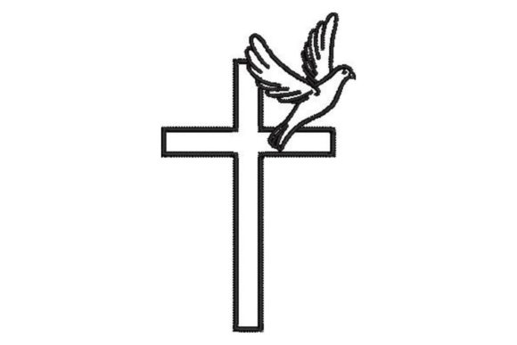 Cross with a Dove: Seasonal Embroidery Review