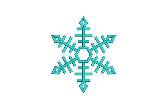 Cyan Snowflake: A Boutique Embroidery Review