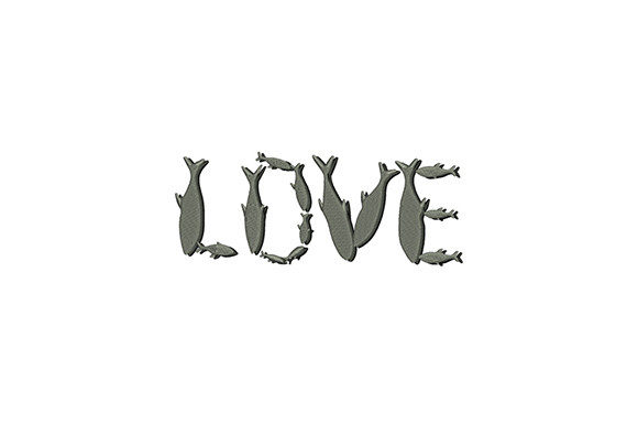 Love Fish: A Thoughtful Embroidery Design for Meaningful Gifts