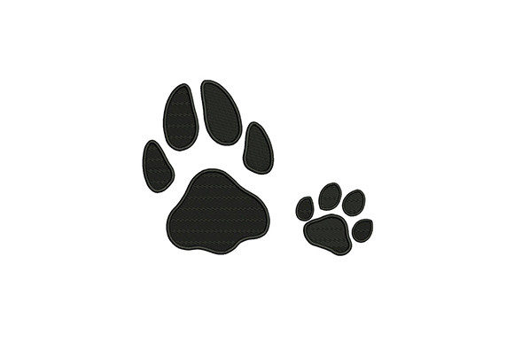Mama and Baby Cat Paws
