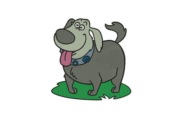 Playing Dog Embroidery Review
