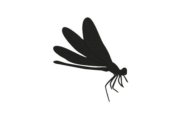 Sitting Dragonfly: A Craft Fair Embroidery Winner