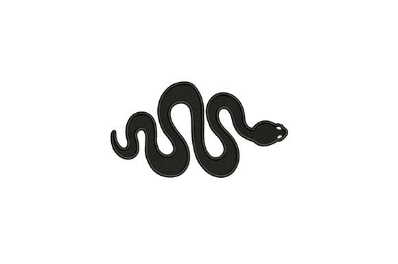 Snake Machine: Bold Blackwork for Craft Fair Standouts