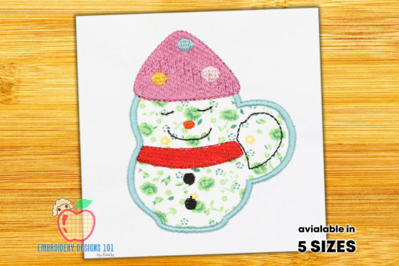 Snow Man Mug Embroidery Design Review: A Cozy Holiday Must-Have