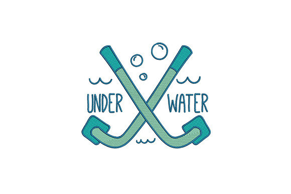 Underwater Snorkel: A Beach-Themed Embroidery Review